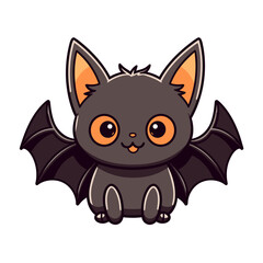 Cute bat vector clipart. Good for fashion fabrics, children’s clothing, T-shirts, postcards, email header, wallpaper, banner, events, covers, advertising, and more.