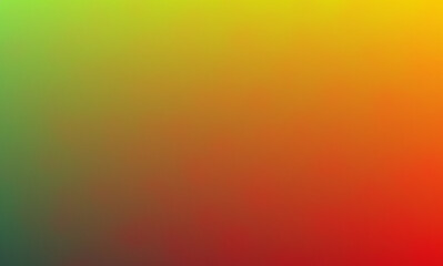 Obraz premium Gradient green red yellow blurry background