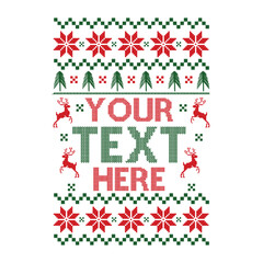 Ugly Sweater Svg