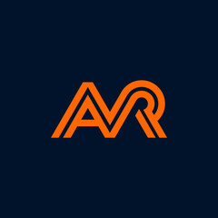 AR logo, AR logo design, initial AR logo, circle AR logo, AR real estate logo, 