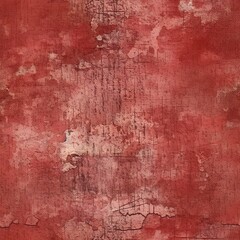 Fototapeta premium Red Grunge Background, Distressed Texture, Red Grungy Background, Seamless Pattern, Distressed Background Texture, Distressed Red Background, Decorative Background, Abstract Background