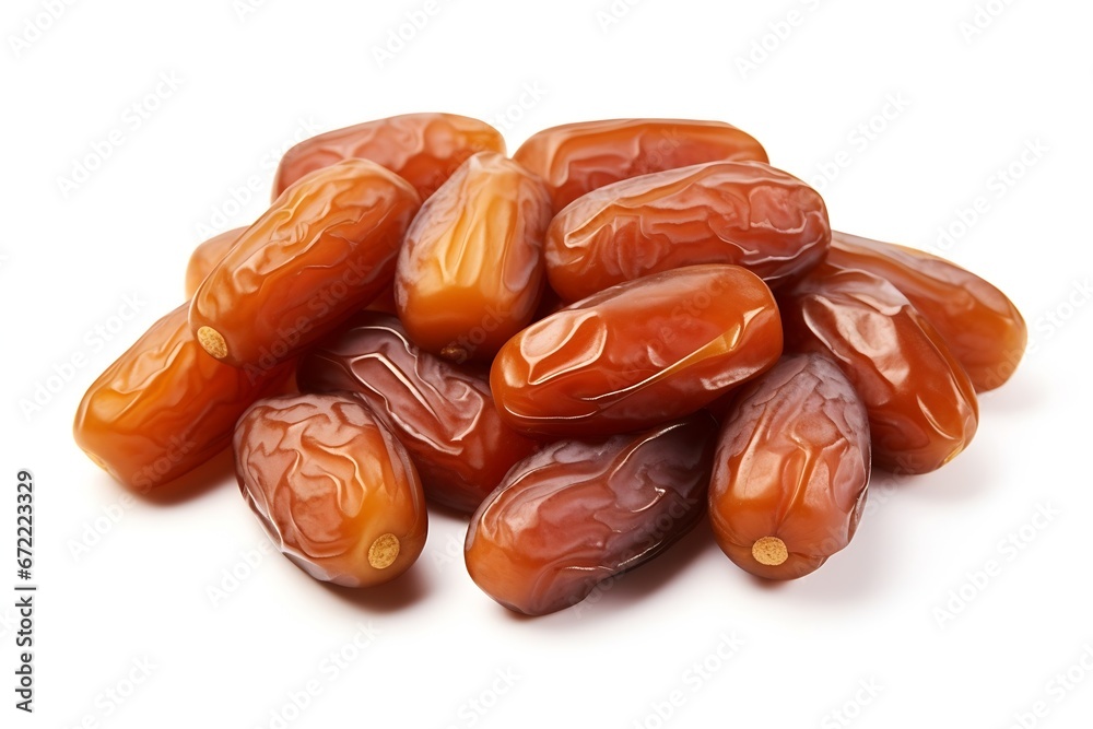 Aufkleber generative ai : dates isolated on white background