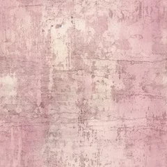 Fotobehang Verweerde muur Pink Grunge Background, Distressed Texture, Pink Grungy Background, Seamless Pattern, Distressed Background Texture, Distressed Pink Background, Decorative Background, Abstract Background