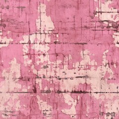 Obraz premium Pink Grunge Background, Distressed Texture, Pink Grungy Background, Seamless Pattern, Distressed Background Texture, Distressed Pink Background, Decorative Background, Abstract Background