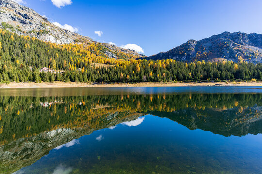Lago Pal&ugrave; in autunno