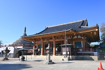 Fototapeta premium 壬生狂言と新選組ゆかりの京都市壬生寺