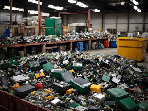 E waste recycling becomes a challenge