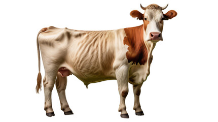cow transparent, white background, isolate, png
