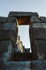 ruins of ancient inca cities close to Cusco
