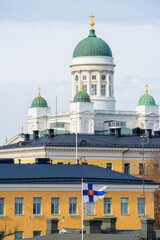 Fototapeta na wymiar Helsinki city center, Finland