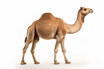 Camel, Camel Isolated In White, Camel In White Background