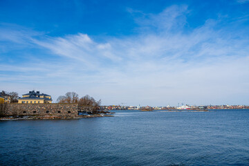 Fototapeta na wymiar Helsinki Harbor, HDR Image