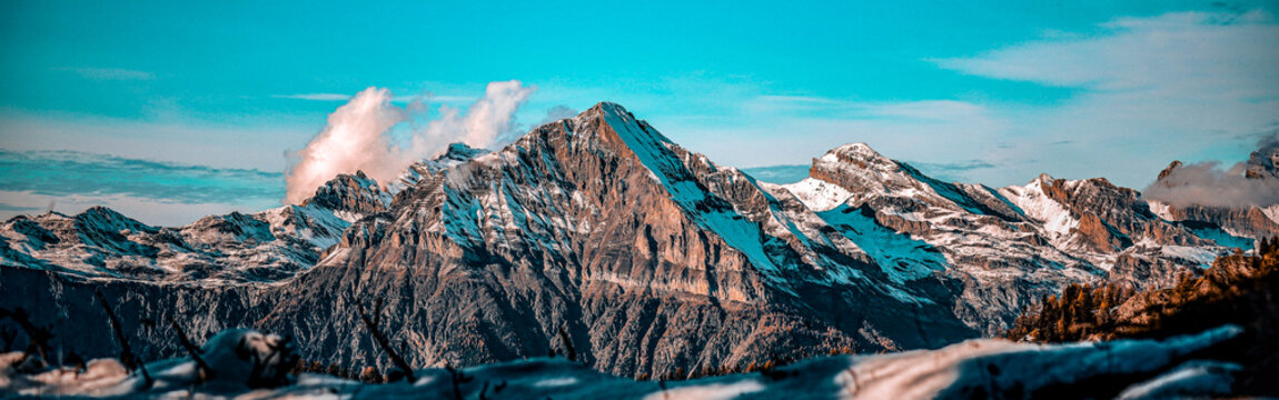 panorama of the montain