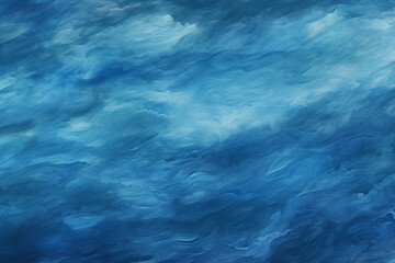 Mystical Abstract Navy Art
