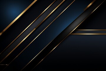 Black, Blue, and Gold Luxury Background