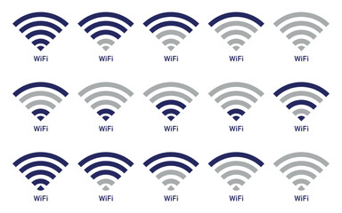 Signal Wifi icon vector. wifi, wi-fi icon. Signal icon symbol image vector.