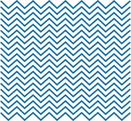 Blue and White Zigzag Seamless Pattern. Christmas chevron pattern seamless background texture in blue.