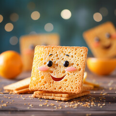  toasts with crispbread toast for kid for school