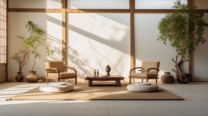 Zen Oasis Tranquil Meditation Space