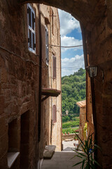 Pitigliano, historic town in Grosseto province, Tuscany