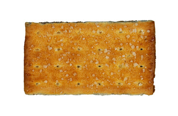 biscuits with sprinkled sugar isolated