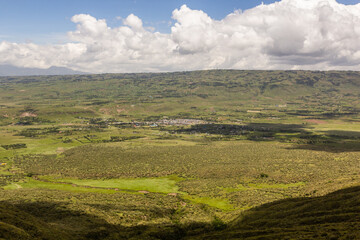 Obraz premium View from the Longonot volcano, Kenya