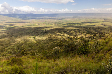 Fototapeta premium View of the Longonot National Park, Kenya