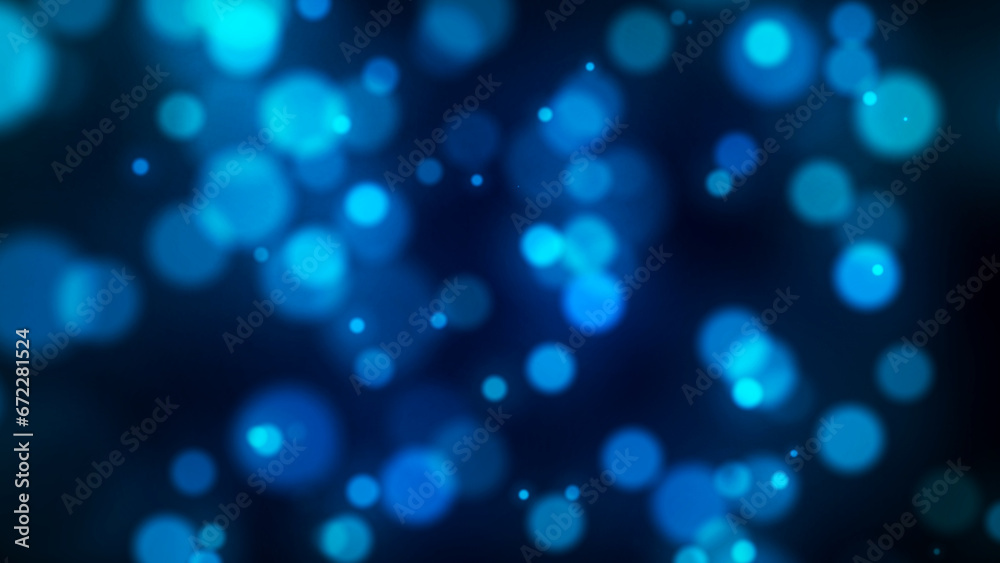 Poster seamless loop circle bokeh lights background. defocused of light leak flares. abstract mesh backgrou