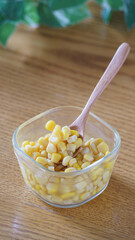 とうもろこしの粒・コーン缶の中身