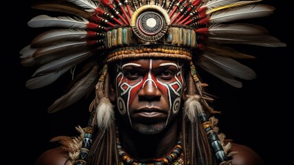 AI Generated portraits of tribes people all around the world