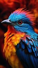 Obraz premium Beautiful Rare North American Bird 