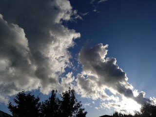 Cielo Con Nubes