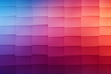 Minimalist Abstract: Featureless Smooth Texture in Gradient of Red-Orange to Blue
