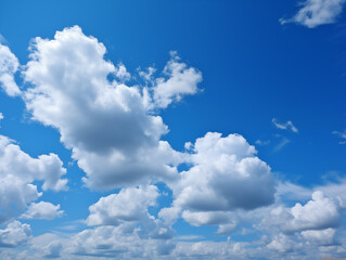 Naklejka na ściany i meble Sky with clouds, cloudscape