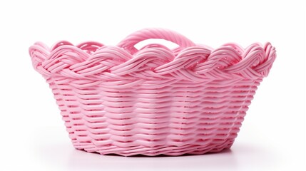 pink basket generated by AI