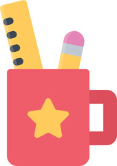 design vector image icons stationery