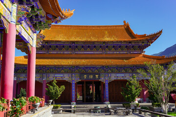 Chong Sheng Temple, Dali city, China, an ancient famous tourist attraction