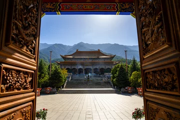 Acrylic prints Old building Chong Sheng Temple, Dali city, China, an ancient famous tourist attraction
