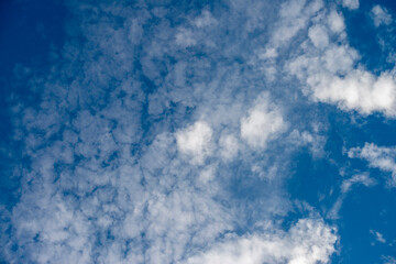 blue sky with clouds