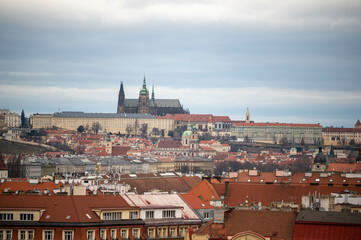 Fototapeta na wymiar In der wunder schönen Stadt Prag. 