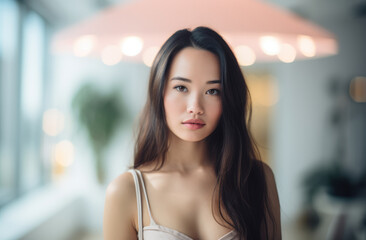 Portrait of a confident Korean woman