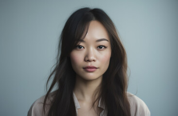 Portrait of a confident Korean woman