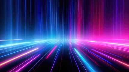   Radiant velocity background. Abstract speed light trails with vibrant color gradients