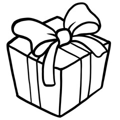 gift box with ribbon