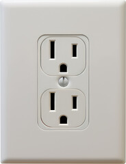 American power outlet transparent background PNG clipart.