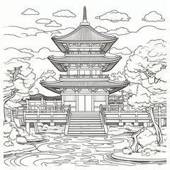 coloring books for adults, children, black and white, Good for children and adults coloring book pages.