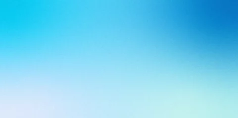 Poster Ombre gradient. Blue atoll color. Noise grain rough grungy. Matte shimmer metallic. Black dark light jade petrol teal cyan sea blue. Pastel blue neon gradient foil shimmer background  © Fannaan