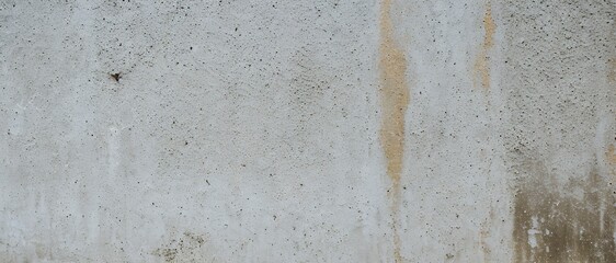 Empty gray concrete wall, generative ai.