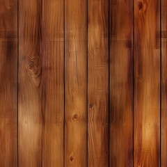 Fototapeta premium Wooden plank wall texture background. Brown wood planks. Generative ai.
