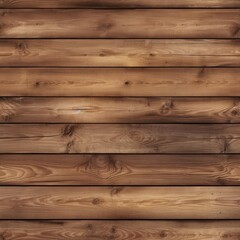 Naklejka premium Wooden plank wall texture background. Brown wood planks. Generative ai.